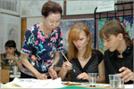Master-class of Japanese calligraphy
