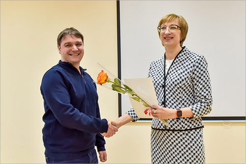 Награждение Павла Налитова