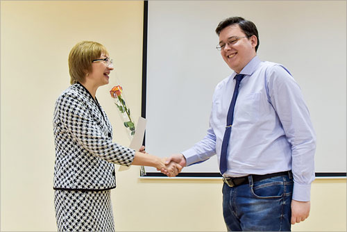 Награждение Александра Удовика