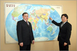 Visit of Akira Tanigawa