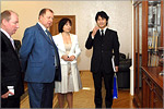 Meeting of OSU Rector with delegation from Japan