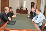 Meeting with OSU Rector