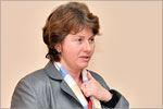 Eugenia Karavaeva, Deputy Vice-rector of MSU.     [56 Kb]