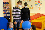 Volunteers’ visit in Orenburg regional orphanage.     [76Kb]