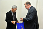 Meeting of OSU rector with Japanese delegation