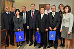 Meeting of OSU rector with guests from Japan