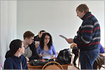 Examination of Goethe Institute in OSU.     [122 Kb]