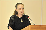 Ekaterina Rakova— Head of Orenburg region National Youth and Public Associations.     [101 Kb]