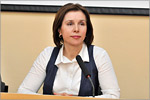 Zhanna Ermakova — OSU Rector.     [126 Kb]