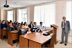 Meeting of Takayuki Ebata with young people of Orenburg Region