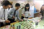 Cooking master class in preparation of Japanese noodles — goshiki somen