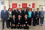 Delegation of Orenburg region in Ehime Prefecture (Japan). Meeting in the Ehime Red Cross.     [136 Kb]