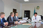 OSU delegation meeting with the ARSU rector prof. BaurzhanYerdembekov. Открыть в новом окне [146 Kb]
