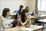 Kathryn Rexford holding an advanced teachers training course at the Faculty of Philology and Journalism. Открыть в новом окне [158 Kb]