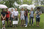 OSU students at Summer Scientific School of Hiroshima University.     [209 Kb]