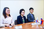 The visit of the delegation of the Embassy of the Republic of Korea in Russia.     [158 Kb]