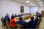 Meeting of Vladimir Shamanov with OSU students’ activists.     [134 Kb]
