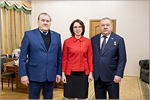 Visit of the RF State Duma deputies to OSU.     [167 Kb]