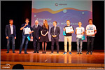 Awarding of the winners of the XI International Olympiad 'IT-Planet'.     [163 Kb]