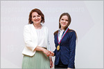 Rewarding of winners of the university WorldSkills standards qualifying open championship.     [100 Kb]