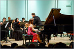 Concert of Japanese piano player Shino Hidaka and the chamber orchestra of the Orenburg Regional Philharmonic Hall