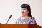 Julia Lavrikova, Director of the Institute of Economics of the Ural branch of the Russian Academy of Science.     [86 Kb]