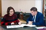 Zhanna Ermakova, OSU rector, had a meeting with Boris Belyaev, Major of Kumertau. Открыть в новом окне [172 Kb]