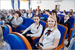 Awarding the winners of the XVIIContest of Researches of Young Students from the Orenburg region.     [151 Kb]