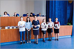 Awarding the winners of the XVIIContest of Researches of Young Students from the Orenburg region.     [153 Kb]