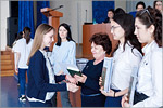Awarding the winners of the XVIIContest of Researches of Young Students from the Orenburg region.     [118 Kb]