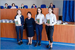 Awarding the winners of the XVIIContest of Researches of Young Students from the Orenburg region.     [152 Kb]