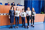 Awarding the winners of the XVIIContest of Researches of Young Students from the Orenburg region.     [160 Kb]