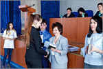 Awarding the winners of the XVIIContest of Researches of Young Students from the Orenburg region.     [134 Kb]