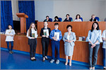 Awarding the winners of the XVIIContest of Researches of Young Students from the Orenburg region.     [147 Kb]