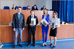 Awarding the winners of the XVIIContest of Researches of Young Students from the Orenburg region.     [155 Kb]