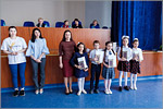 Awarding the winners of the XVIIContest of Researches of Young Students from the Orenburg region.     [161 Kb]