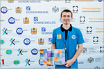 Azat Baimov, a student from the OSU Aerospace Institute.     [158 Kb]