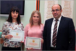 Награждение студентов в отделении по Оренбургской области Уральского главного управления ЦБ РФ