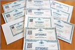 Сертификаты участникам онлайн-курса