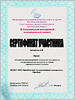 Сертификат участника Тимофеевой Д.В., Оренбург, 2013